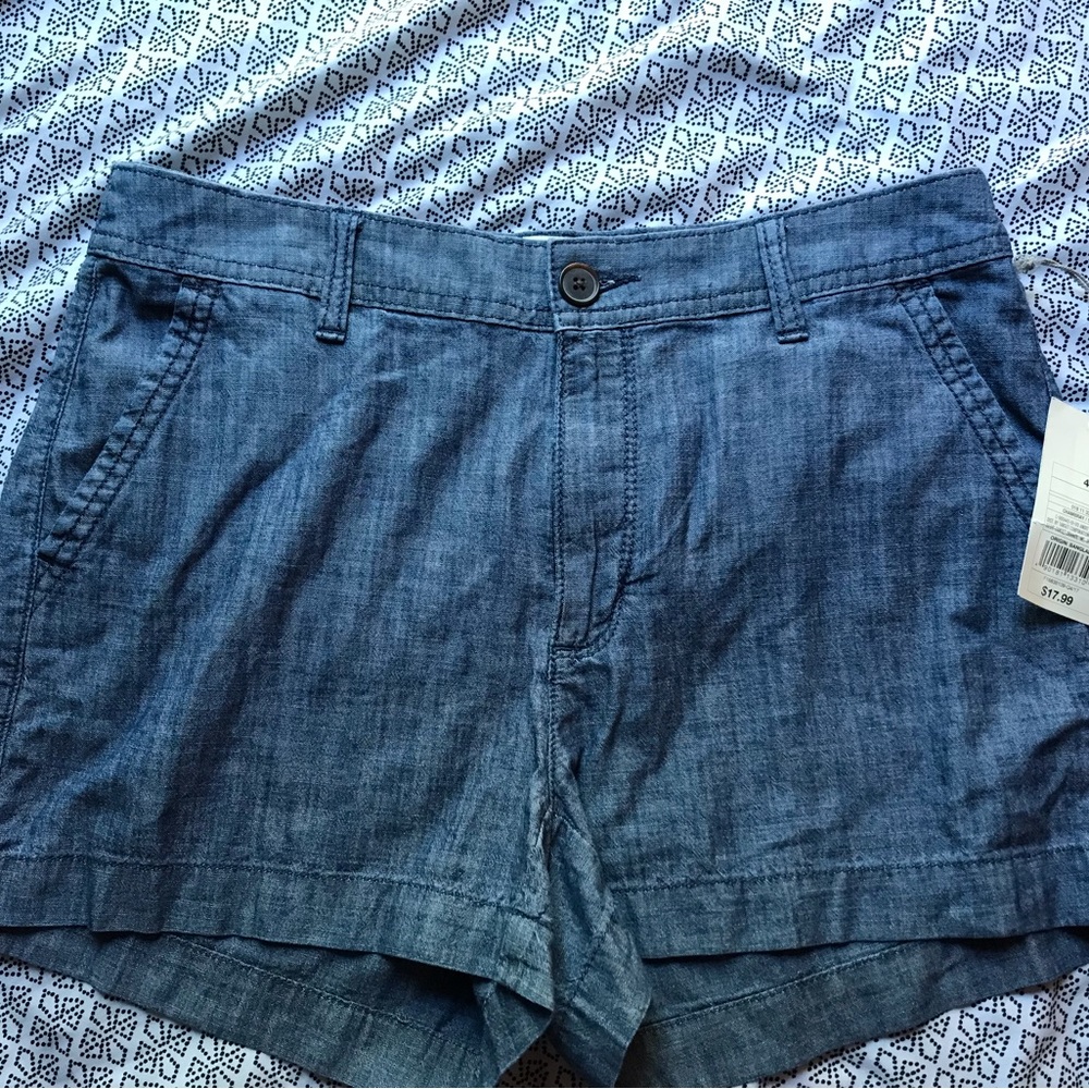 Chino High Waisted  Shorts